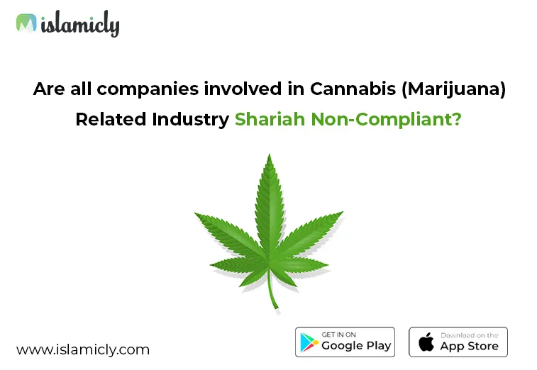Are All Companies Involved in Cannabis Related Industry Shariah Non-Compliant