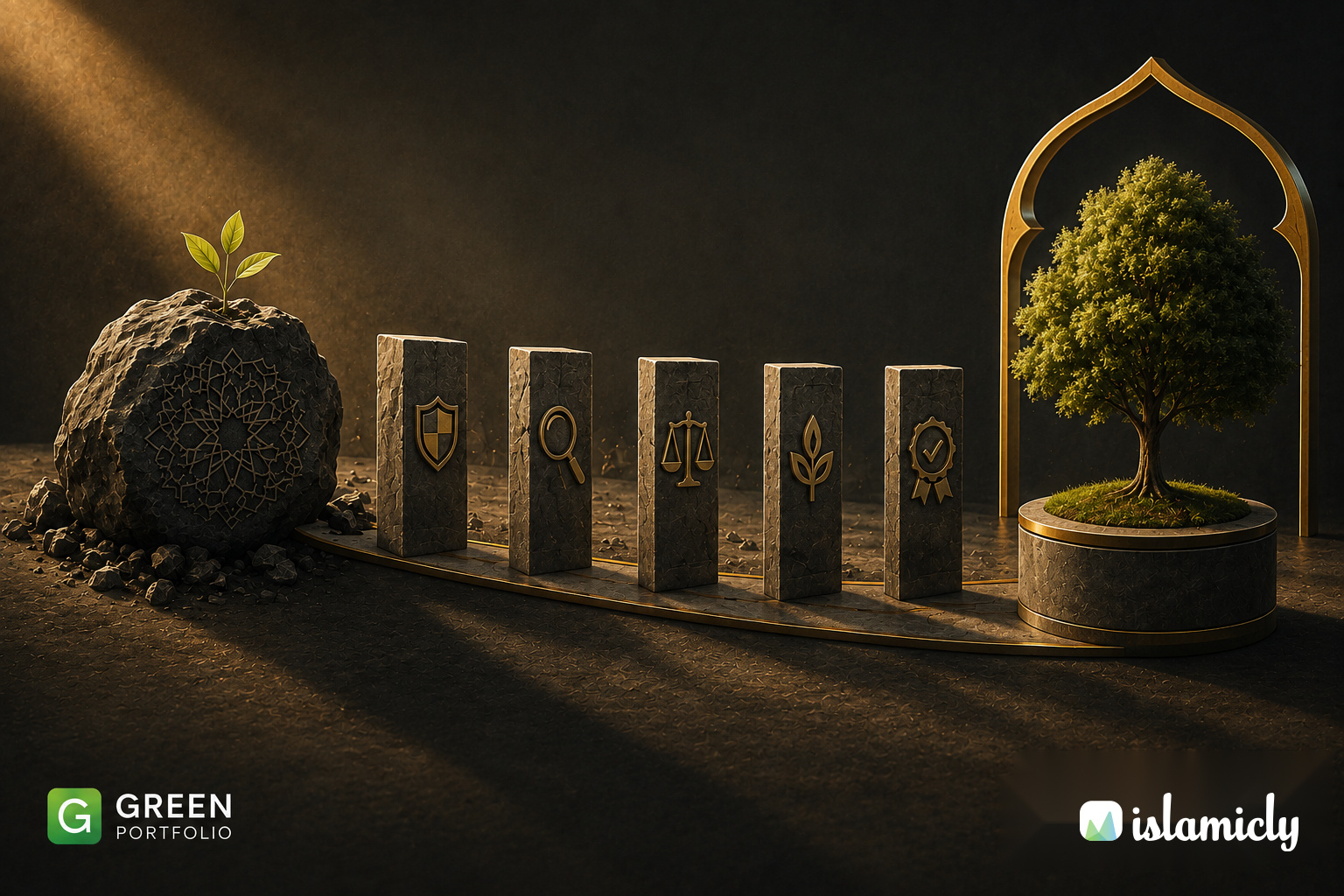 How a Stock Graduates From Islamicly’s Universe Into the Green Ethical Portfolio