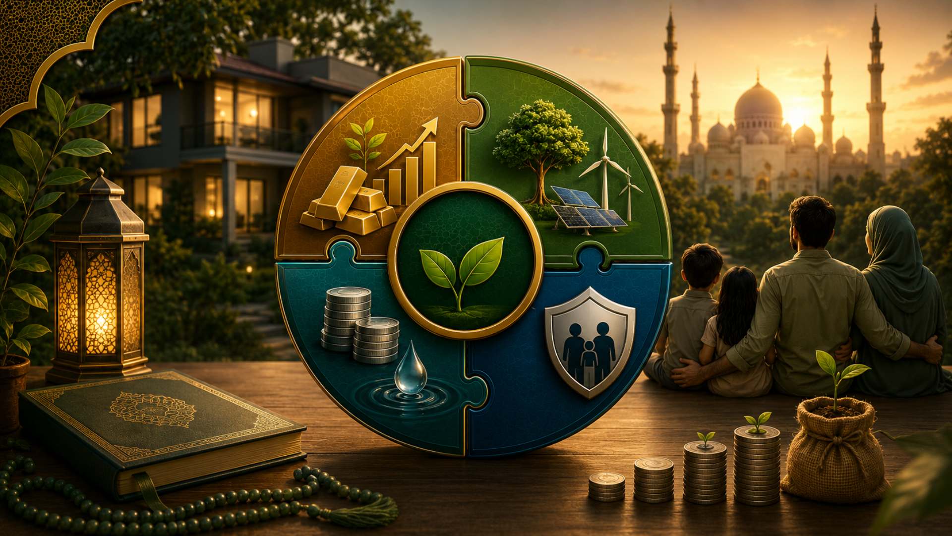 Designing a Shariah Compliant Family Portfolio: Where Green Ethical Fits in the Plan
