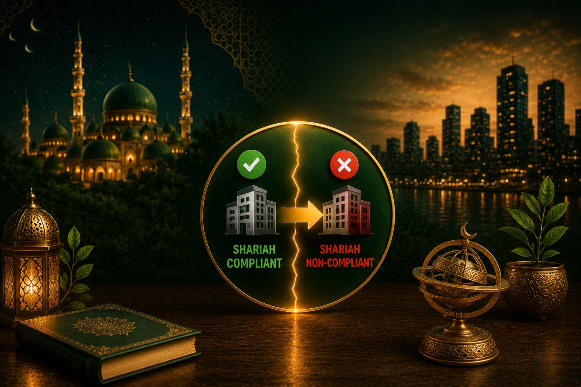 What To Do If a Stock Changes Shariah Compliance?