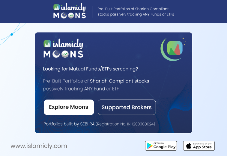 Islamicly Moon performance overview chart comparing the Moon against its benchmark fund