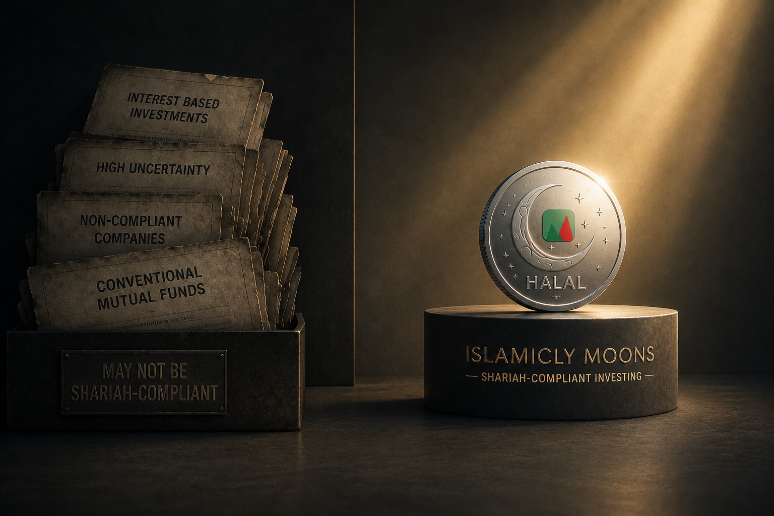 Your Favorite Mutual Funds Could Be Haram – Islamicly Moons is the Solution